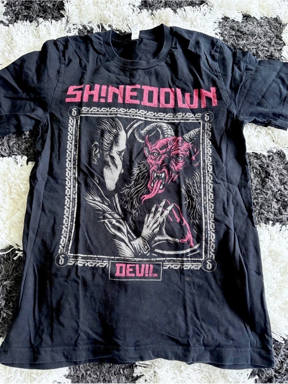 Shinedown concert band tee 2019